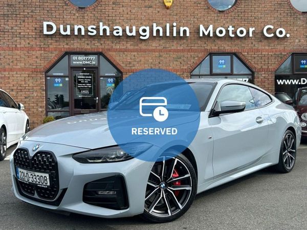 BMW 4-Series Coupe, Diesel, 2022, Grey