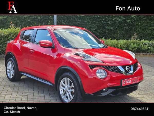 Nissan Juke SUV, Petrol, 2016, Red
