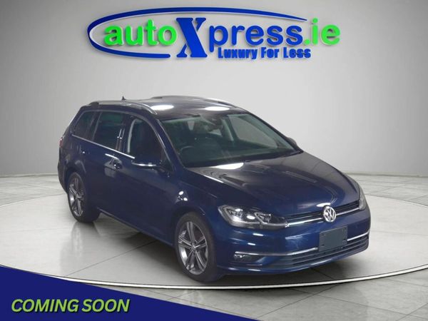 Volkswagen Golf Estate, Diesel, 2020, Blue