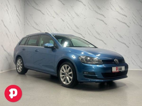 Volkswagen Golf Estate, Petrol, 2017, Blue