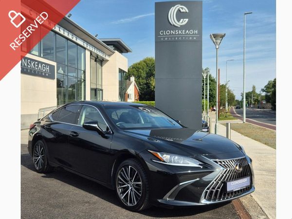 Lexus ES Saloon, Petrol Hybrid, 2024, Black