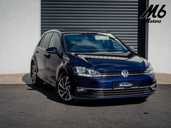 Volkswagen Golf Hatchback, Diesel, 2019, Blue