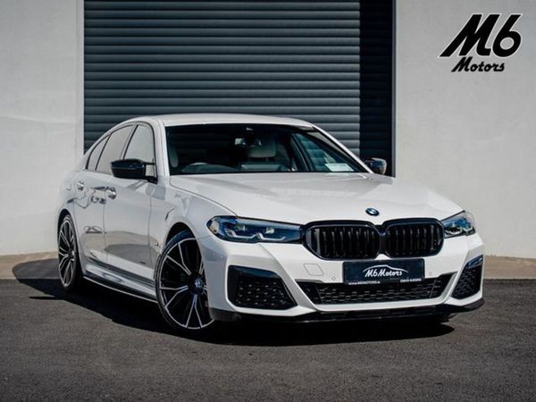 BMW 5-Series Saloon, Diesel, 2023, White