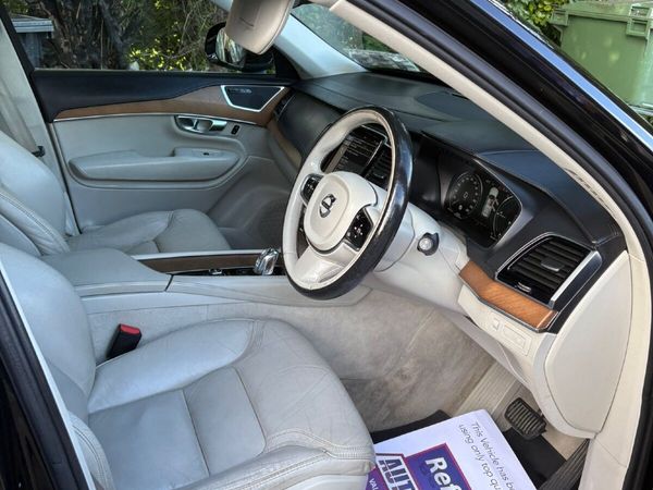 Volvo XC90 SUV, Petrol Plug-in Hybrid, 2016, Black