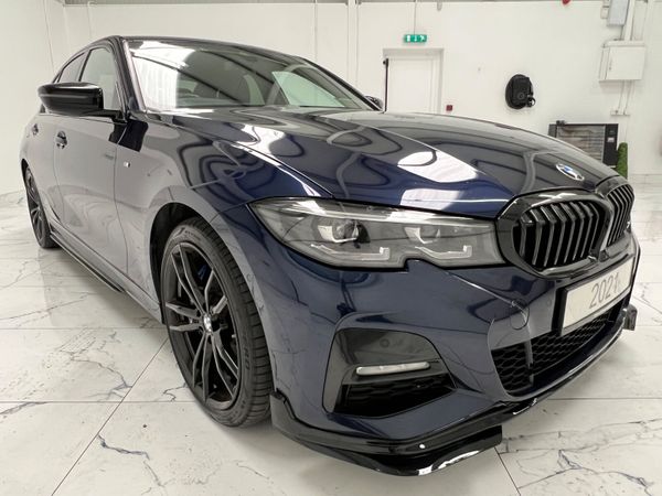 BMW 3-Series Saloon, Petrol Hybrid, 2021, Blue