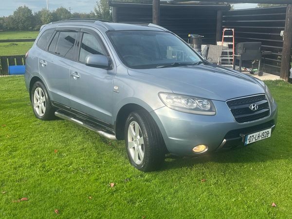 Hyundai Santa Fe SUV, Diesel, 2007, Blue