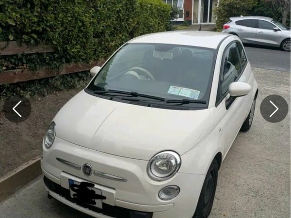 Fiat 500 Hatchback, Petrol, 2015, White