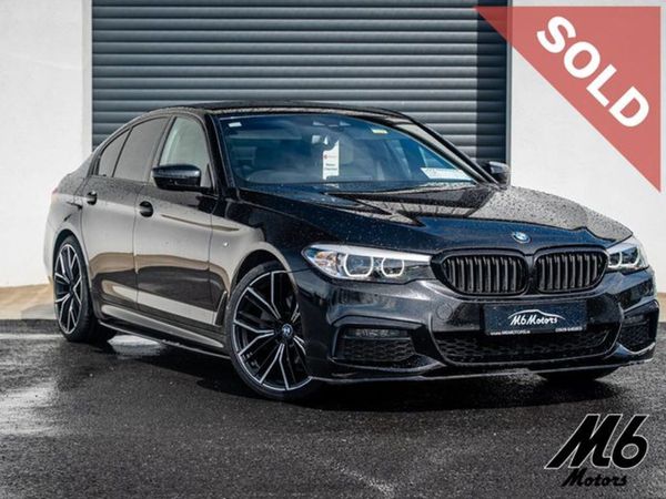 BMW 5-Series Saloon, Diesel, 2018, Black