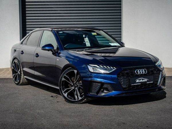 Audi A4 Saloon, Diesel, 2022, Blue