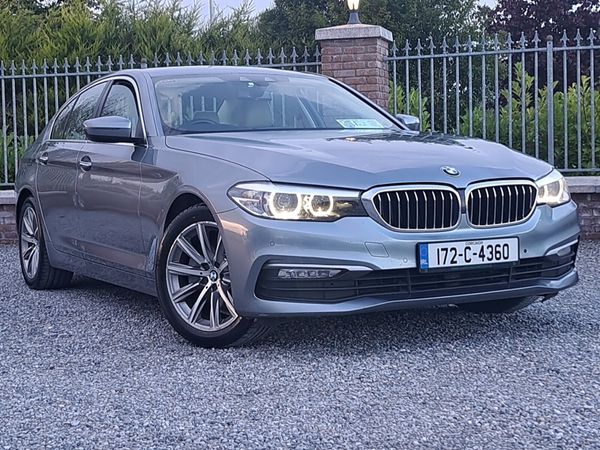 BMW 5-Series Saloon, Diesel, 2017, Grey