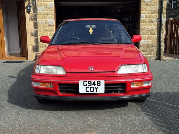 Honda Civic Hatchback, Unknown, 1990, Red