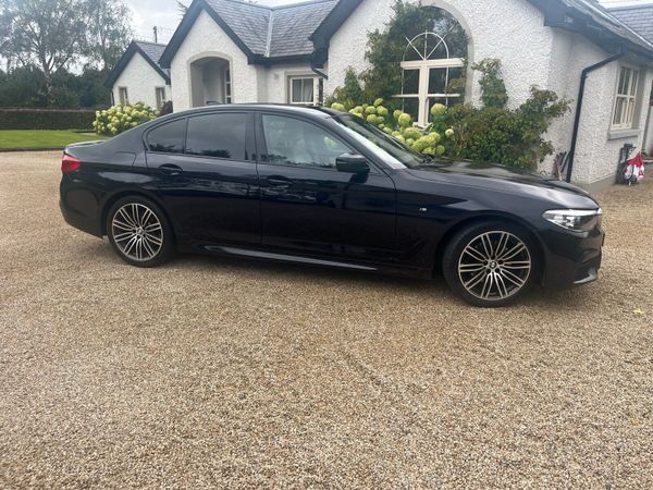 BMW 5-Series Saloon, Diesel, 2019, Black