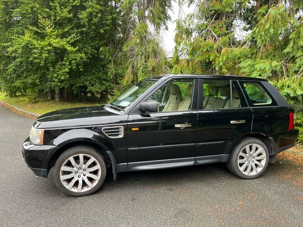 Land Rover Range Rover Sport SUV, Diesel, 2007, Black