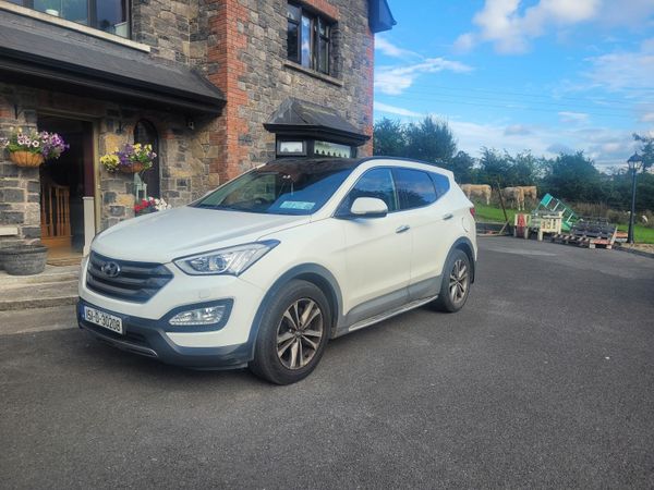 Hyundai Santa Fe SUV, Diesel, 2015, White