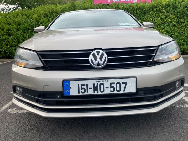 Volkswagen Jetta Saloon, Diesel, 2015, Silver