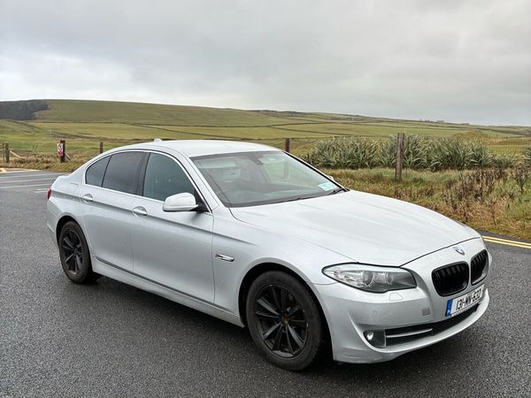 BMW 5-Series Saloon, Diesel, 2013, Silver