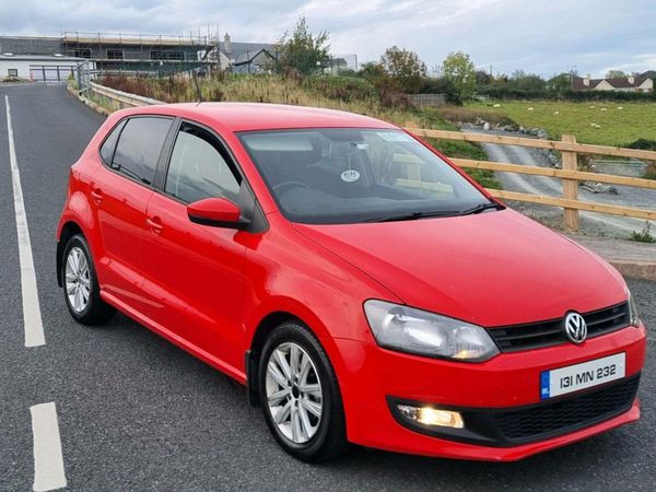 Volkswagen Polo Hatchback, Diesel, 2013, Red