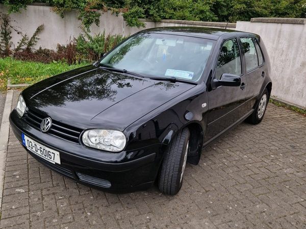 Volkswagen Golf Hatchback, Petrol, 2003, Black