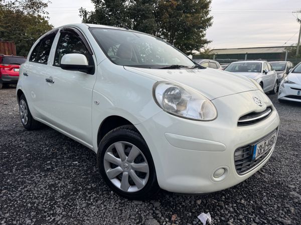 Nissan March Hatchback, Petrol, 2013, White