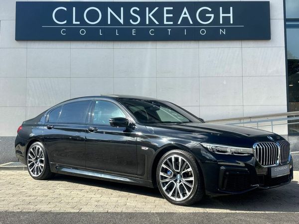 BMW 7-Series Saloon, Petrol Plug-in Hybrid, 2022, Black