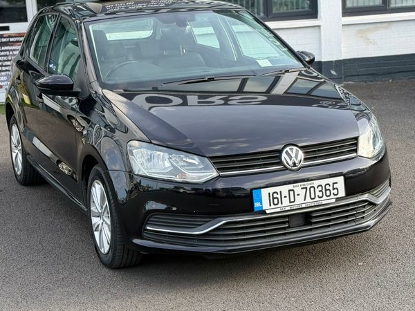 Volkswagen Polo Hatchback, Petrol, 2016, Black