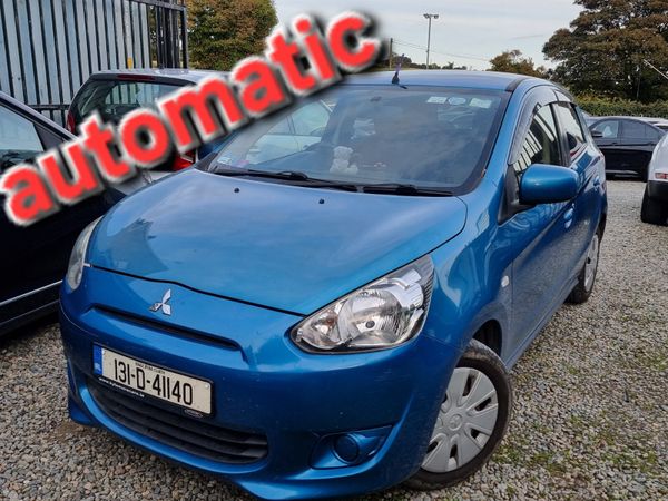 Mitsubishi Mirage Hatchback, Petrol, 2013, Blue