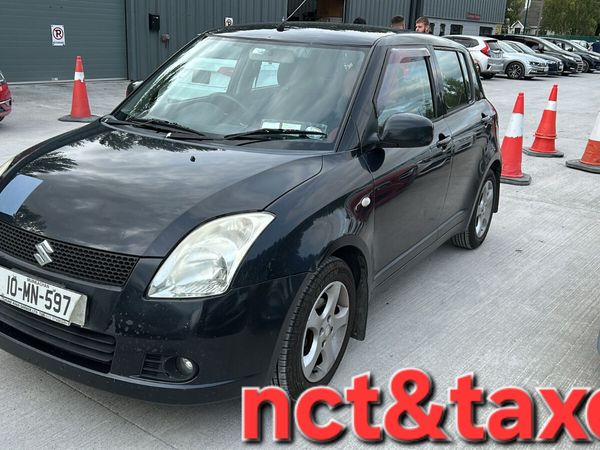 Suzuki Swift Hatchback, Petrol, 2010, Black