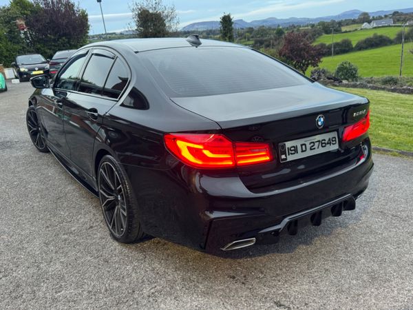 BMW 5-Series Saloon, Diesel, 2019, Black
