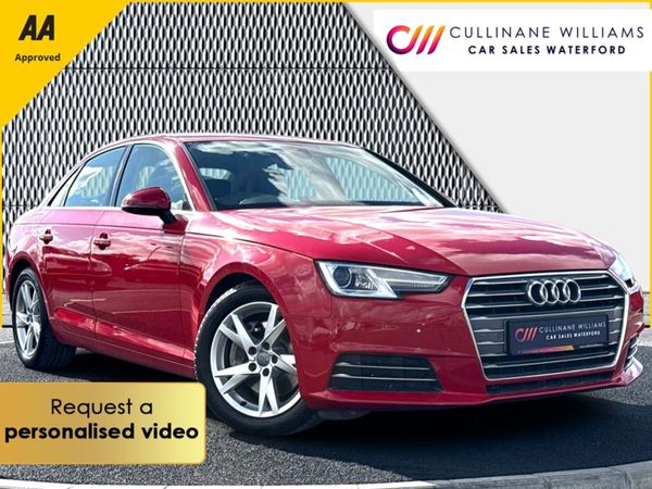 Audi A4 Saloon, Diesel, 2018, Red