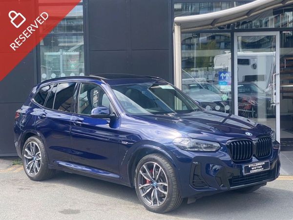 BMW X3 Estate, Hybrid, 2022, Blue