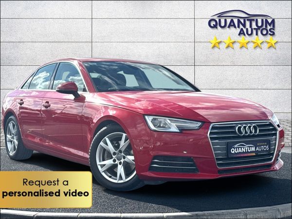 Audi A4 Saloon, Diesel, 2018, Red