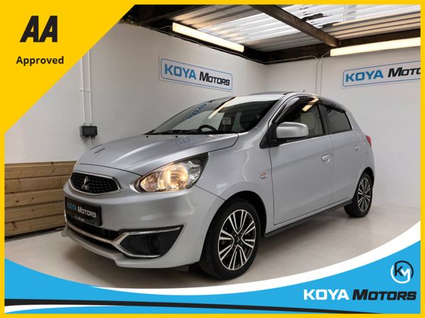 Mitsubishi Mirage Hatchback, Petrol, 2016, Silver