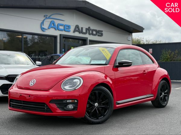 Volkswagen Beetle Hatchback, Petrol, 2018, Red