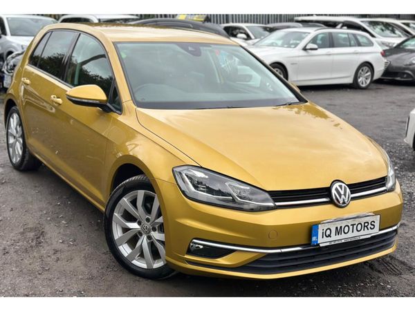 Volkswagen Golf Hatchback, Petrol, 2017, Gold