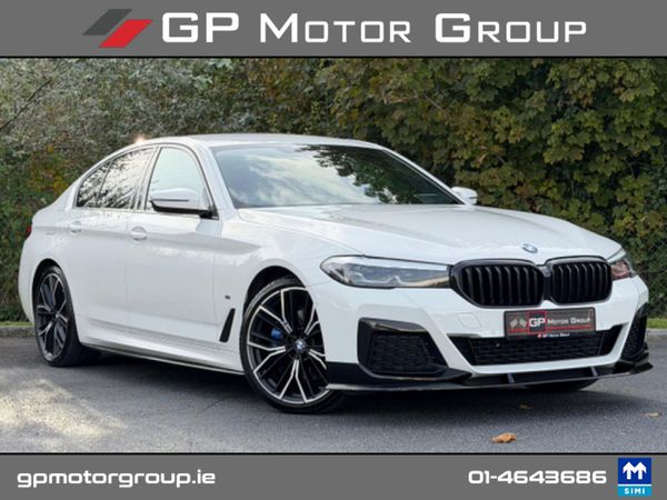 BMW 5-Series Saloon, Diesel, 2022, White