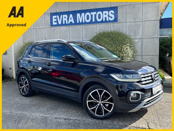 Volkswagen T-Cross SUV, Petrol, 2020, Black