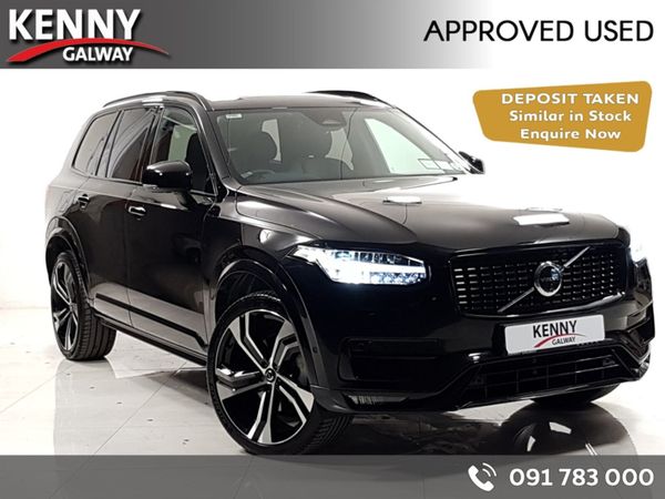Volvo XC90 Estate, Diesel Hybrid, 2024, Black