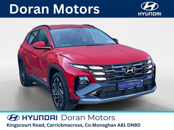 Hyundai Tucson MPV, Petrol Plug-in Hybrid, 2025, Red