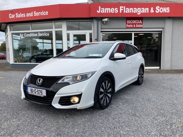 Honda Civic Estate, Diesel, 2016, White