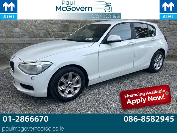 BMW 1-Series Hatchback, Petrol, 2014, White