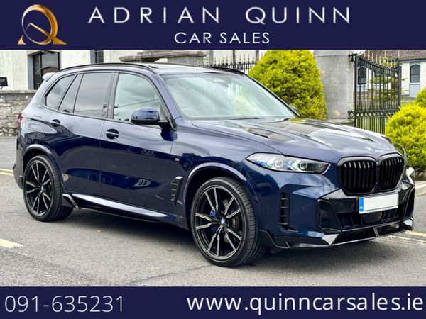 BMW X5 SUV, Diesel Hybrid, 2024, Blue