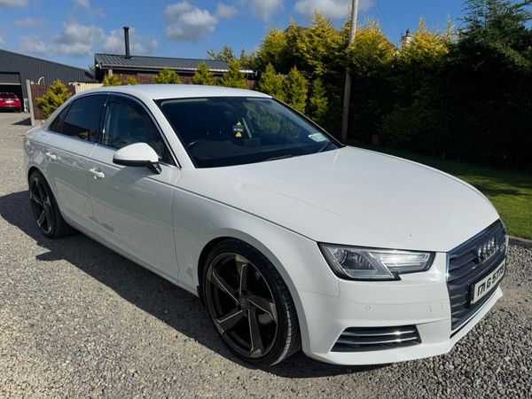 Audi A4 Saloon, Diesel, 2017, White