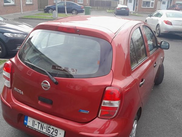 Nissan Micra Hatchback, Petrol, 2011, Red