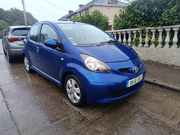 Toyota Aygo Hatchback, Petrol, 2008, Blue