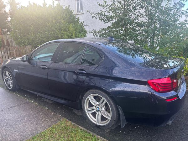 BMW 5-Series Saloon, Diesel, 2014, Black