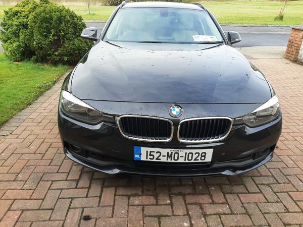 BMW 3-Series Estate, Diesel, 2015, Black