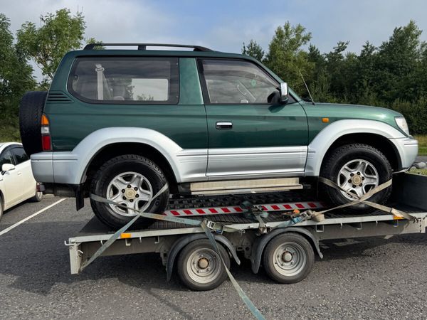 Toyota Land Cruiser SUV, Diesel, 1997, Green