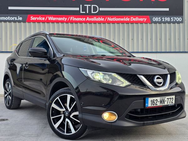 Nissan Qashqai Hatchback, Diesel, 2016, Black