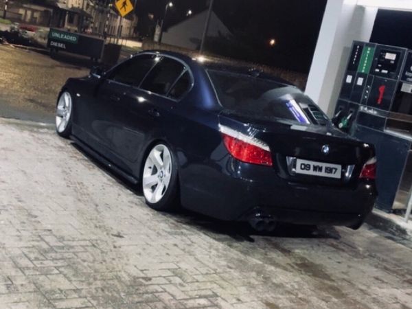BMW 5-Series Saloon, Diesel, 2009, Black
