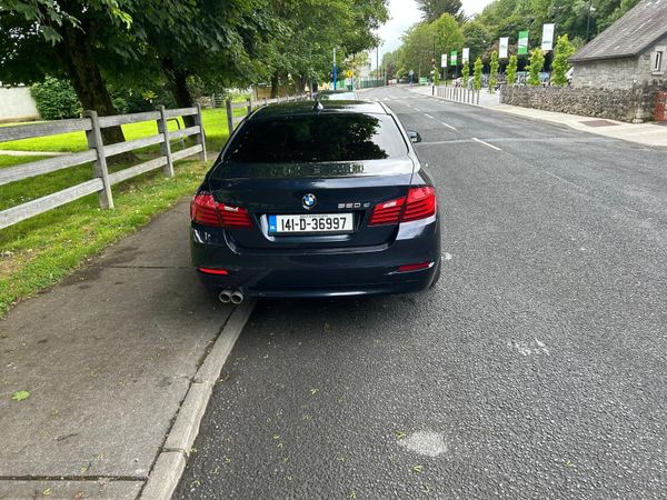 BMW 5-Series Saloon, Diesel, 2014, Blue